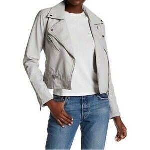 Blank NYC Faux Leather Moto Jacket Size Small